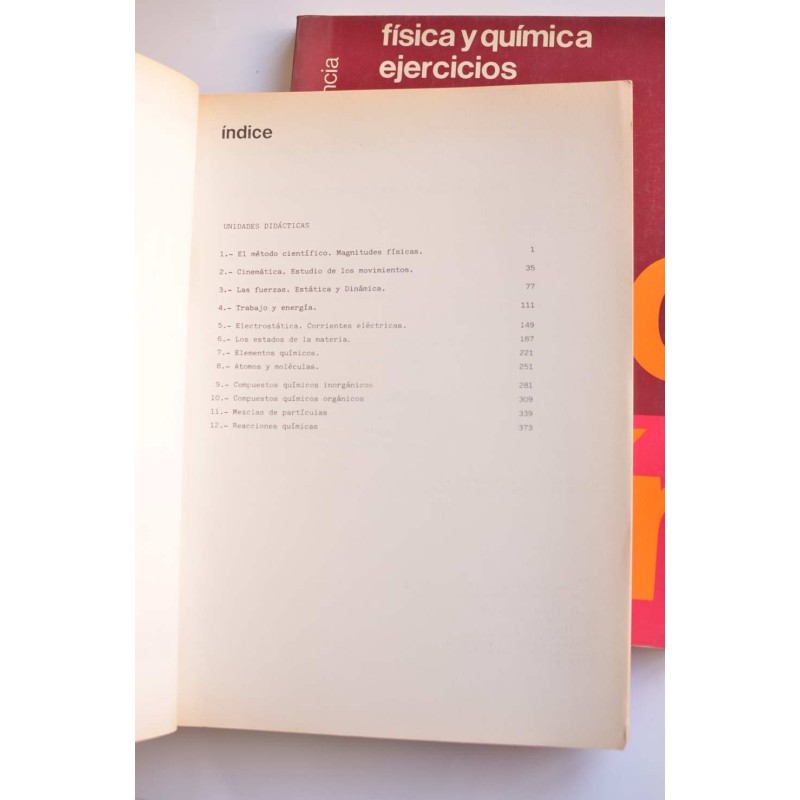 Física y química. 2º B.U.P.