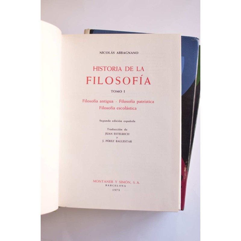 Historia de la Filosofía