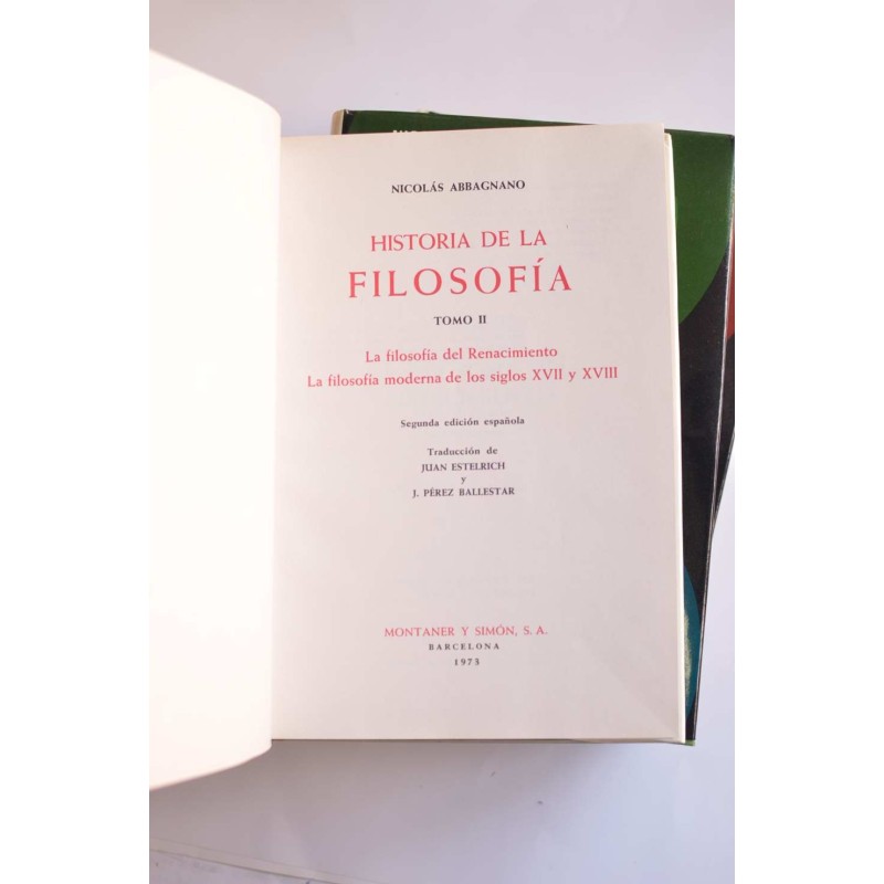 Historia de la Filosofía