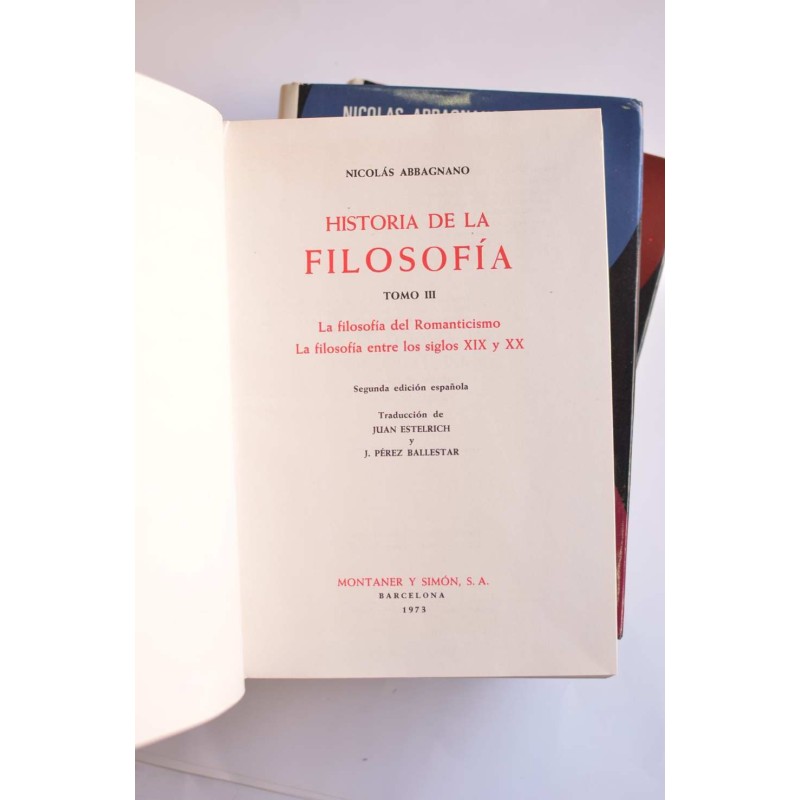 Historia de la Filosofía