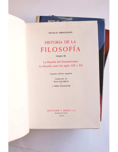 Historia de la Filosofía