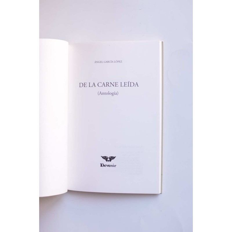 De la carne leída (antología)