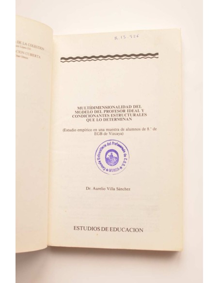 Un modelo de profesor ideal