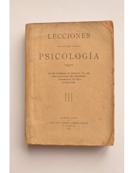Lecciones de psicología