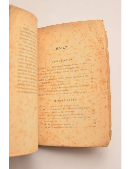 Lecciones de psicología