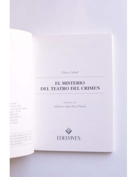 El misterio del teatro del crimen