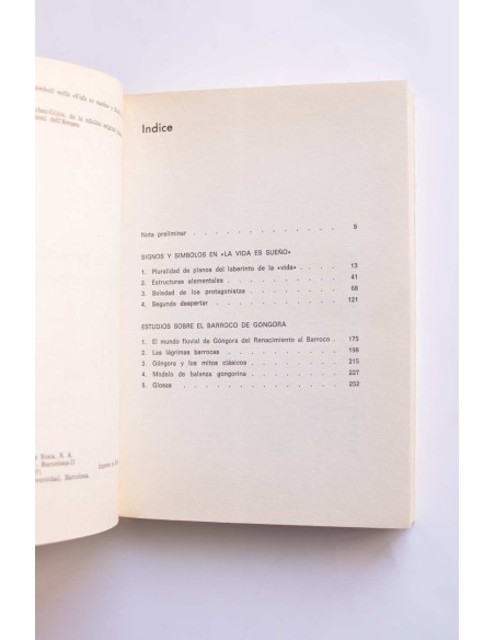 Estudio estructural de la literatura clásica española