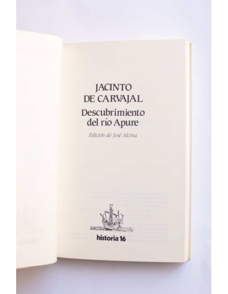 Descubrimiento del río Apure
