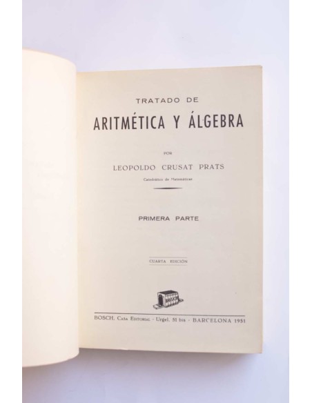 Tratado de aritmética y álgebra