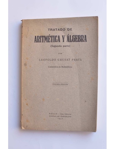 Tratado de aritmética y álgebra