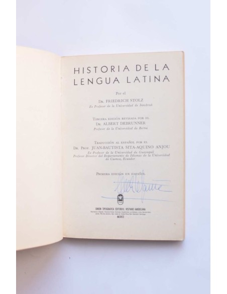 Historia de la lengua latina