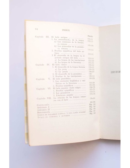 Historia de la lengua latina