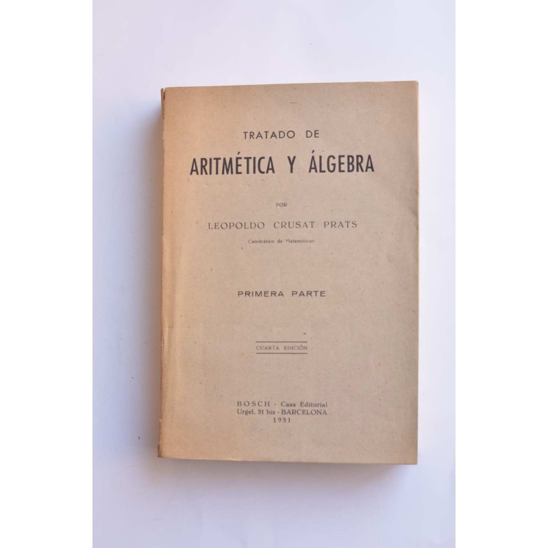 Tratado de aritmética y álgebra