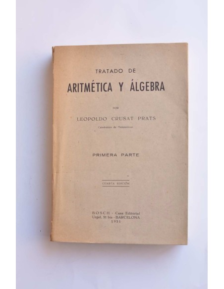 Tratado de aritmética y álgebra