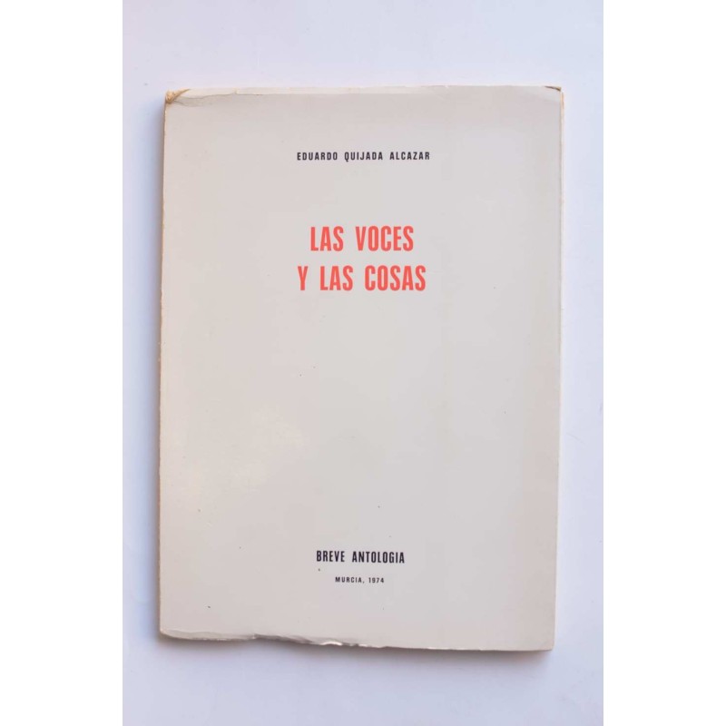 Las voces y las cosas