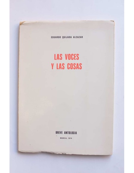 Las voces y las cosas