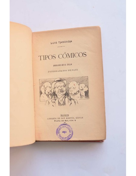 Tipos cómicos