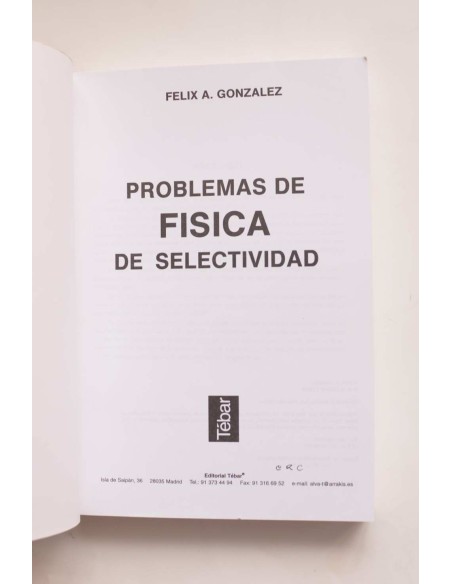 Problemas de física de Selectividad