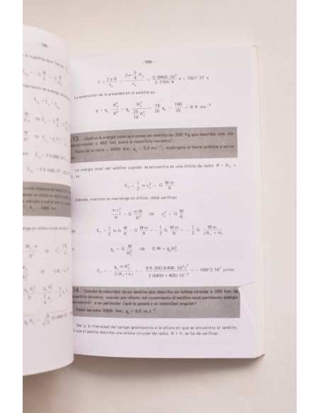 Problemas de física de Selectividad