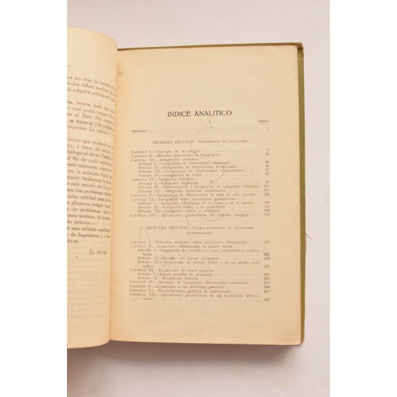 Análisis algébrico e infinitesimal. Tomo II....