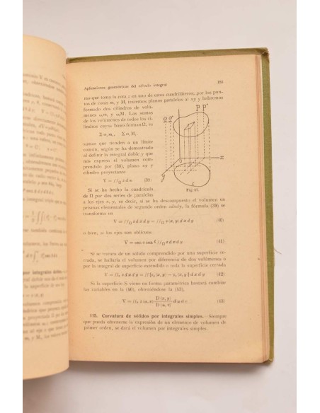 Análisis algébrico e infinitesimal. Tomo II. Cálculo integral