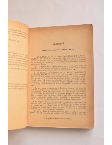 Lengua española. Metodología y prácticas de enseñanza