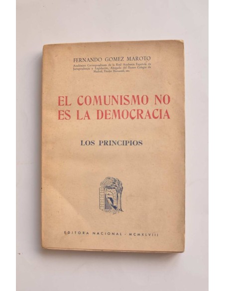 El comunismo no es la democracia