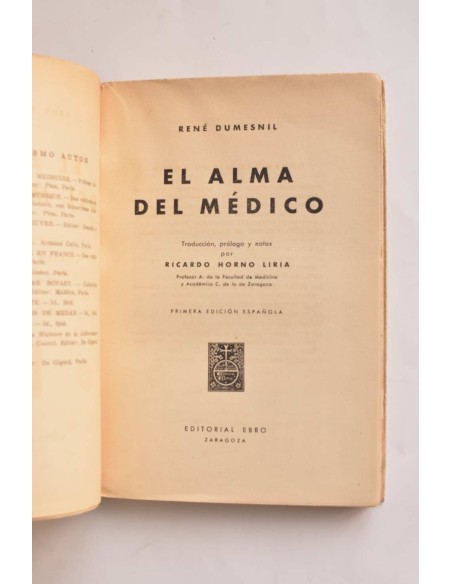 El alma del médico