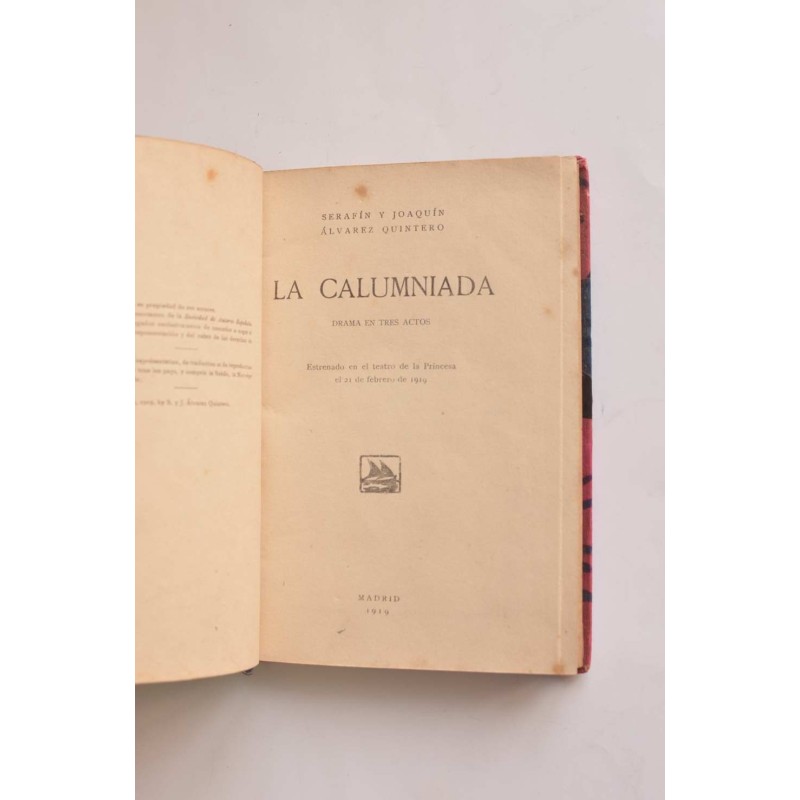 La Calumniada : drama en tres actos