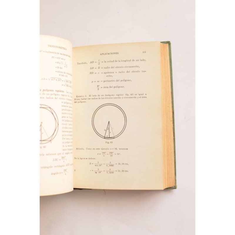 Trigonometría plana y esférica. Con tablas...