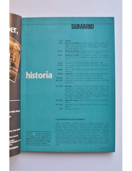 Historia 16 : revista.-- Nº 10 (julio 1977)