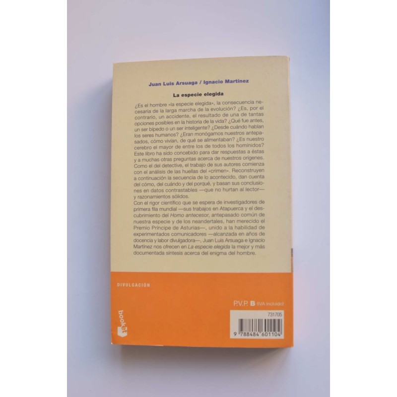 La especie elegida. La larga marcha de la...