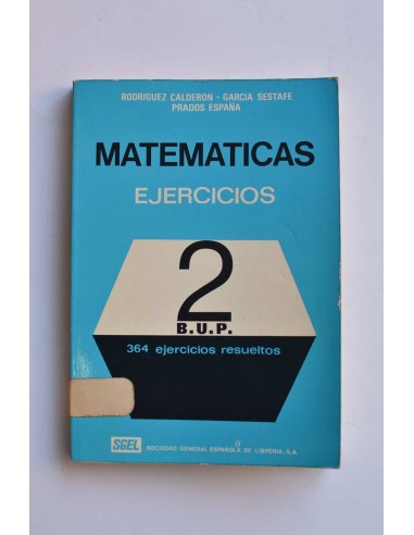 Matemáticas 2. Ejercicios