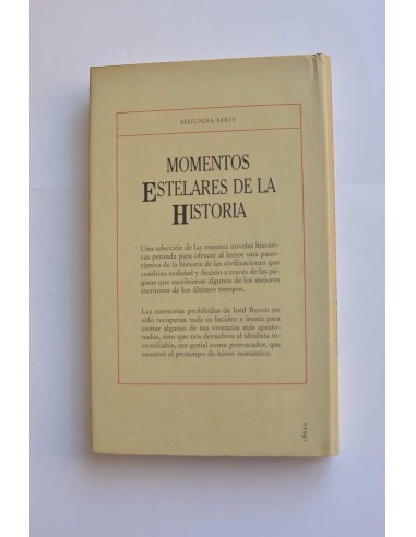 Las memorias de Lord Byron