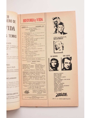 Historia y vida : revista mensual.  Nº 33...