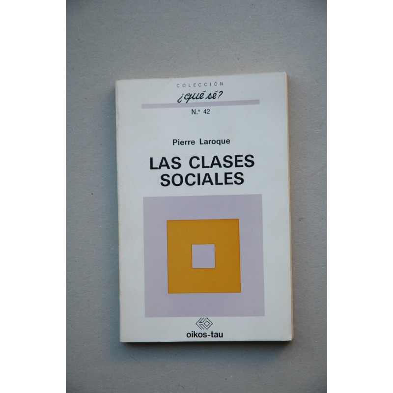 Las clases sociales
