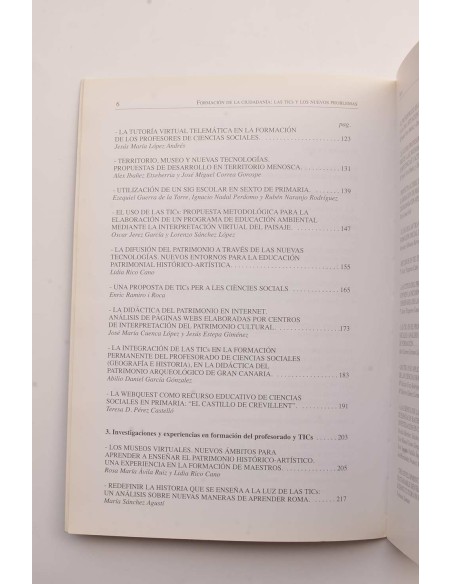 Formación de la ciudadanía: Los TICS y los nuevos problemas
