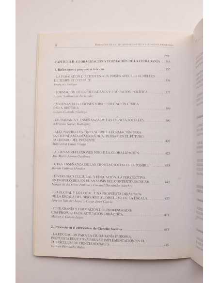 Formación de la ciudadanía: Los TICS y los nuevos problemas