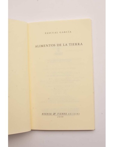 Alimentos de la tierra