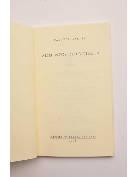 Alimentos de la tierra