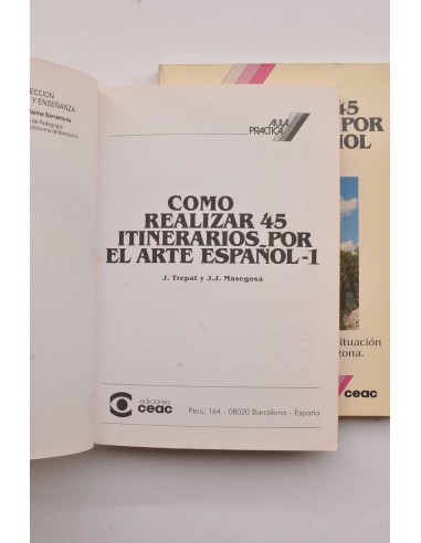 Cómo realizar 45 itinerarios por el arte español