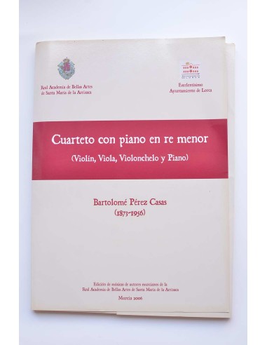 Cuarteto con piano en re menor (violín, viola, violonchelo y piano)