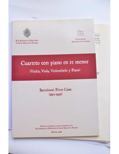 Cuarteto con piano en re menor (violín, viola,...