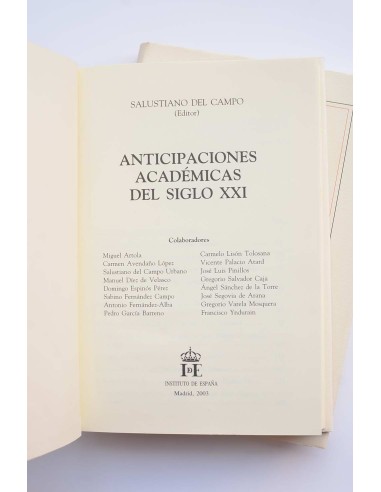 Anticipaciones académicas del siglo XXI