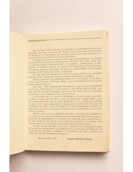 300 problemas de matemáticas