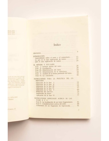 Cómo se comenta un texto literario