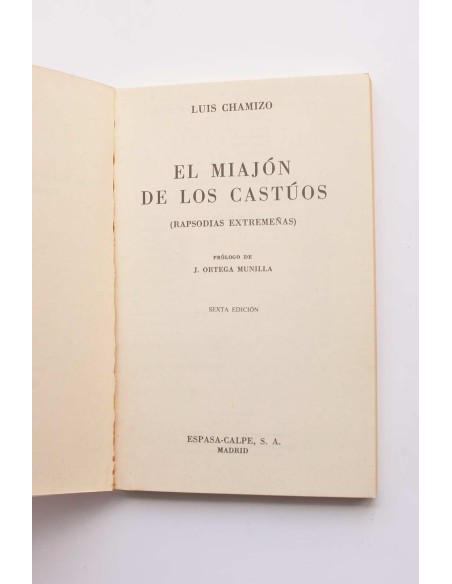 El miajón de los castúos (rapsodias extremeñas)