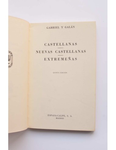 Castellanas, Nuevas castellanas, Extremeñas