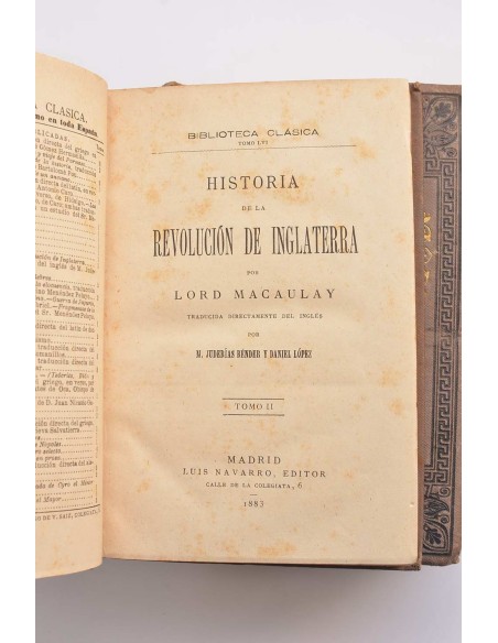 Historia de la Revolución de Inglaterra