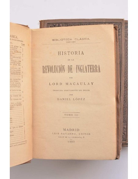 Historia de la Revolución de Inglaterra